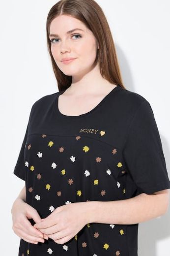 Plus size veliki brojevi Pidžama dvodijelna kratkih rukava i dugih nogavica za punije