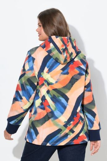 Plus size veliki brojevi Majica dugih rukava karirana za punije