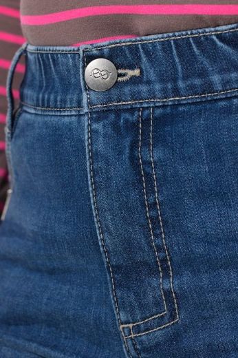 Plus size veliki brojevi Traperice uskih nogavica za punije