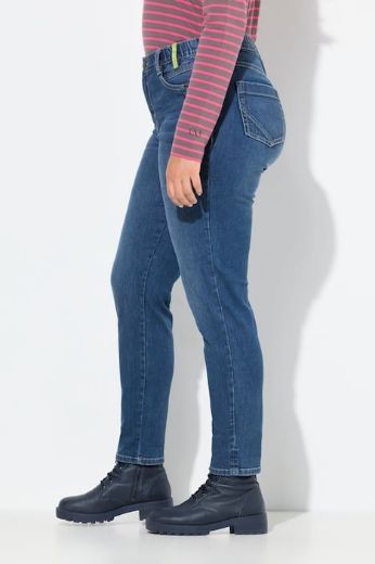Plus size veliki brojevi Traperice uskih nogavica za punije