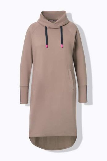 Plus size veliki brojevi Haljina midi dugih rukava za punije