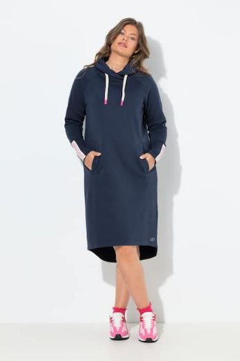 Plus size veliki brojevi Haljina midi dugih rukava za punije