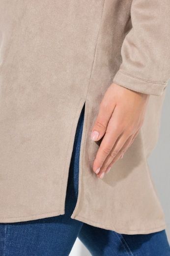 Plus size veliki brojevi Jakna lagana dužeg kroja za punije