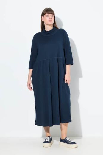 Plus size veliki brojevi Haljina maxi 3/4 rukava za punije