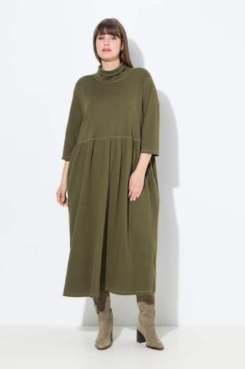 Plus size veliki brojevi Haljina maxi 3/4 rukava za punije