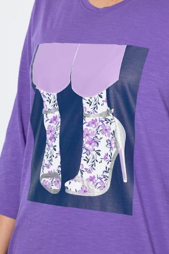Plus size veliki brojevi Majica 3/4 rukava za punije