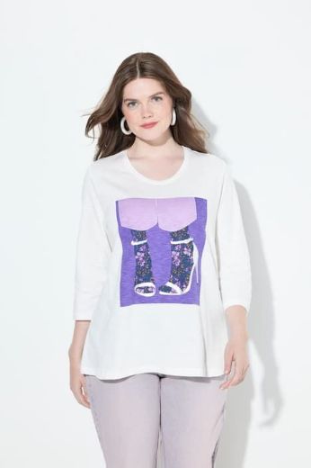 Plus size veliki brojevi Majica 3/4 rukava za punije