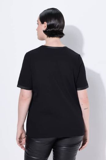 Plus size veliki brojevi Majica kratkih rukava V ovratnika za punije