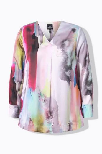 Plus size veliki brojevi Bluza dugih rukava za punije