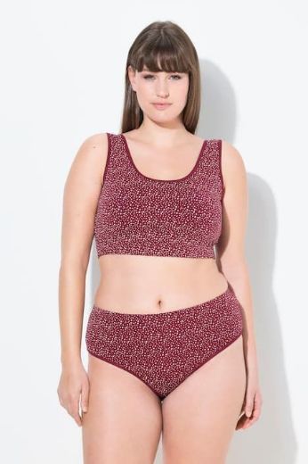 Plus size veliki brojevi Grudnjak bez žice širokih naramenica za punije