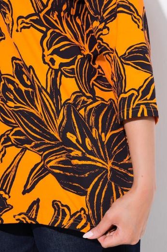 Plus size veliki brojevi Majica 3/4 rukava A kroja za punije
