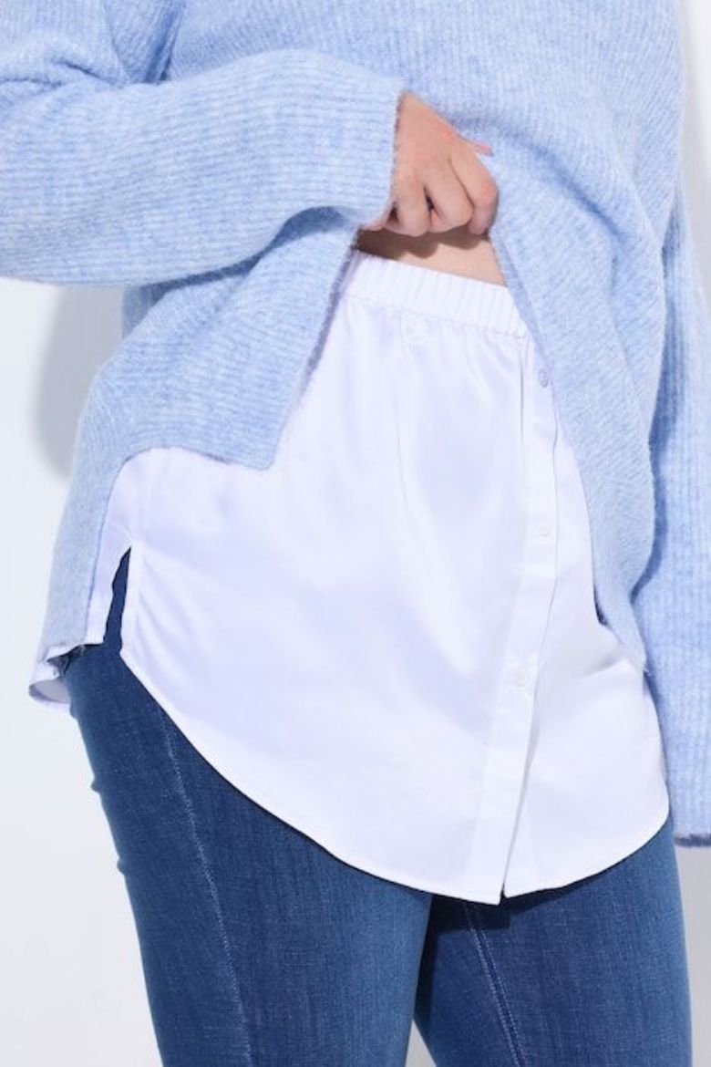Plus size veliki brojevi Produžetak za bluzu za punije
