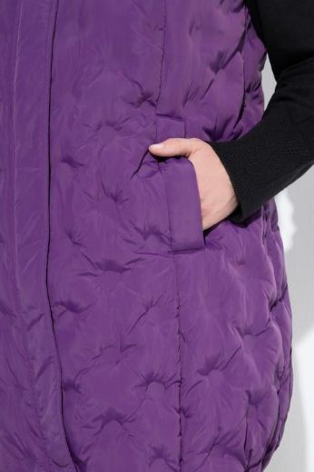 Plus size veliki brojevi Prsluk prošiveni dužeg A kroja za punije