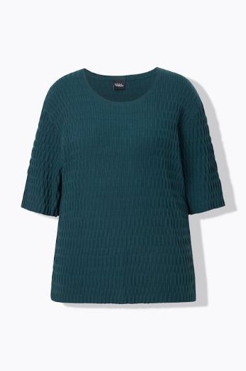 Plus size veliki brojevi Pulover polu rukava za punije
