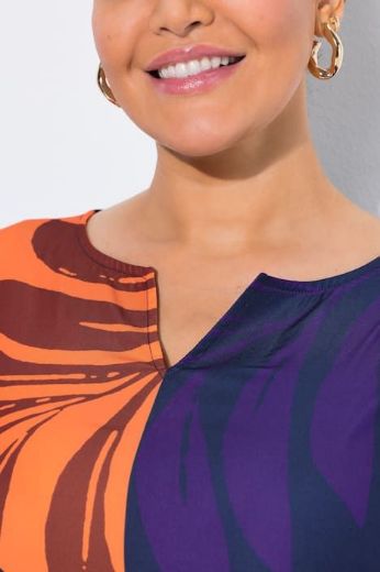 Plus size veliki brojevi Majica 3/4 rukava za punije