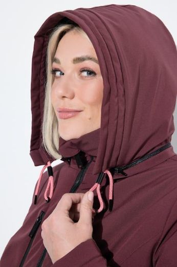 Plus size veliki brojevi Jakna funkcionalna s kapuljačom za punije