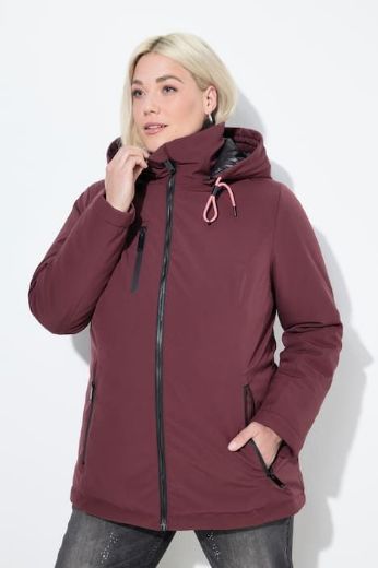 Plus size veliki brojevi Jakna funkcionalna s kapuljačom za punije