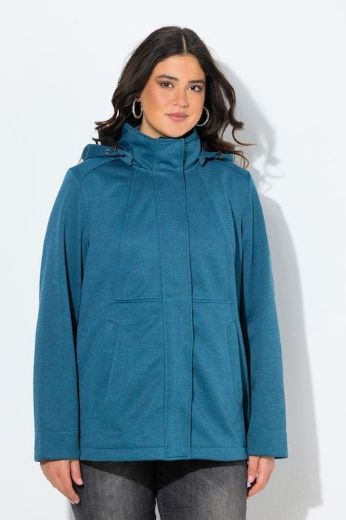 Plus size veliki brojevi Jakna vodoodbojna s odvojivom kapuljačom za punije