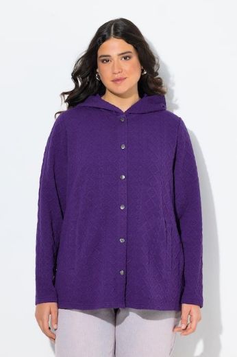 Plus size veliki brojevi Jakna lagana s kapuljačom za punije