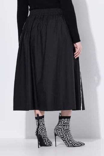 Plus size veliki brojevi Suknja midi A kroja za punije