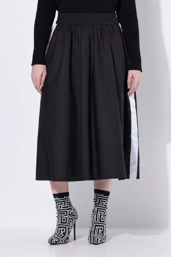 Plus size veliki brojevi Suknja midi A kroja za punije