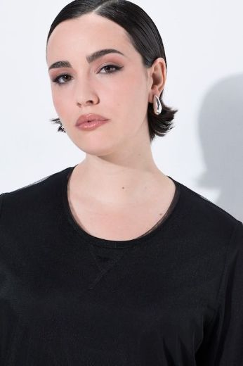 Plus size veliki brojevi Majica kratkih rukava okruglog ovratnika za punije
