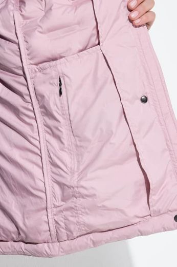 Plus size veliki brojevi Jakna prošivena s kapuljačom za punije