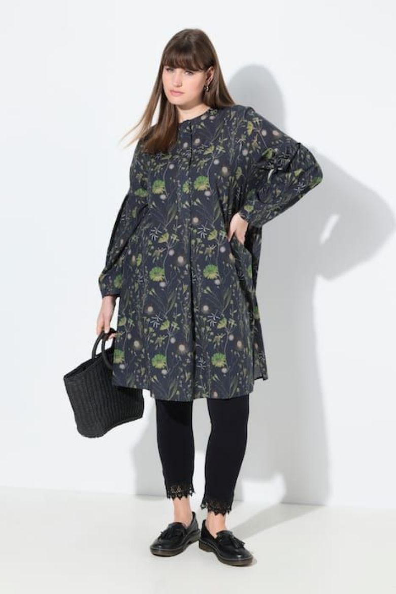 Plus size veliki brojevi Tunika dužeg A kroja za punije