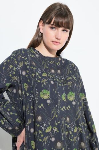 Plus size veliki brojevi Tunika dužeg A kroja za punije