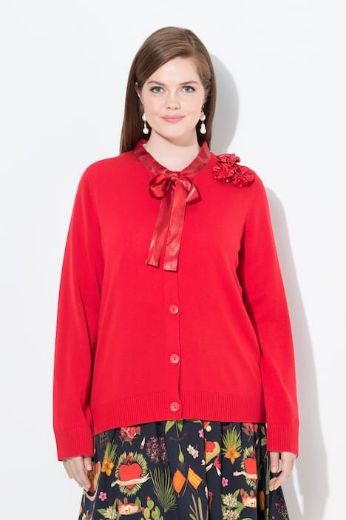 Plus size veliki brojevi Kardigan na kopčanje za punije