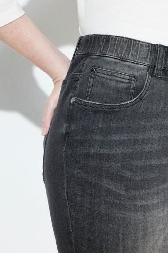 Plus size veliki brojevi Traperice povišenog struka za punije