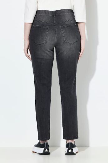 Plus size veliki brojevi Traperice povišenog struka za punije