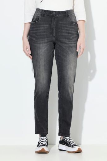 Plus size veliki brojevi Traperice povišenog struka za punije