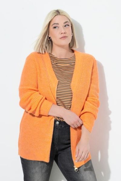 Veliki brojevi Kardigan s patentnim zatvaračem moda za punije
