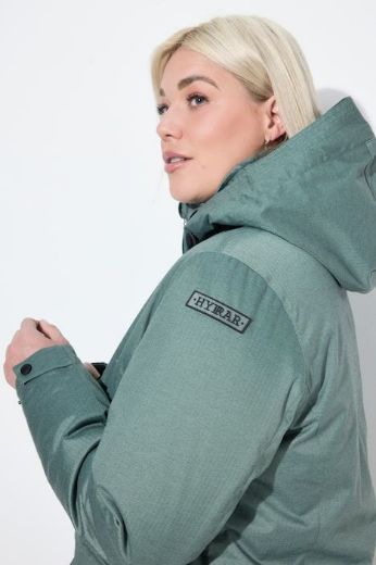 Plus size veliki brojevi Jakna parka s kapuljačom za punije