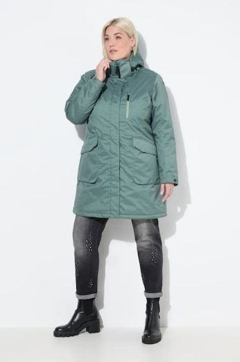 Plus size veliki brojevi Jakna parka s kapuljačom za punije