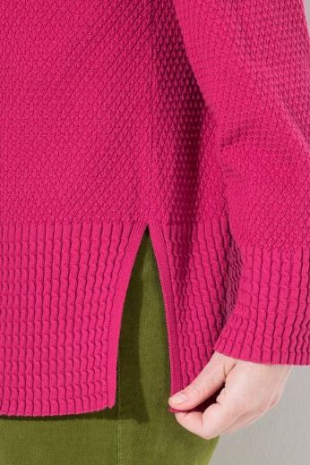 Plus size veliki brojevi Pulover s patentnim zatvaračem povišenog ovratnika za punije