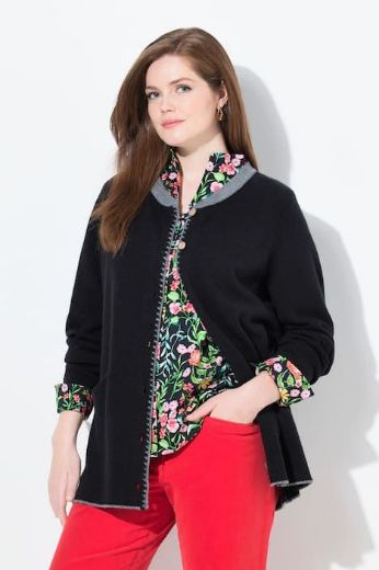 Plus size veliki brojevi Kardigan na kopčanja za punije