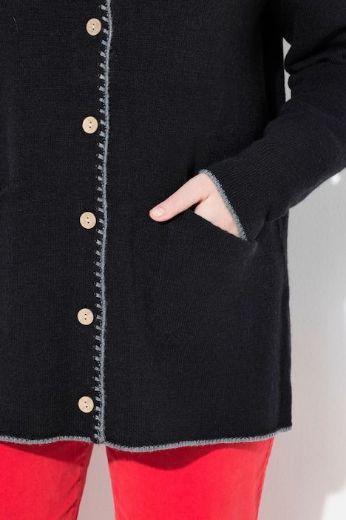 Plus size veliki brojevi Kardigan na kopčanja za punije