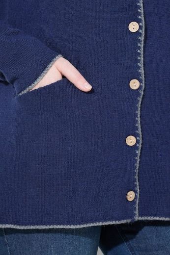 Plus size veliki brojevi Kardigan na kopčanja za punije