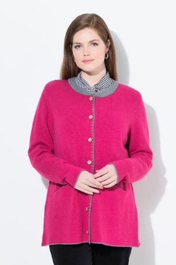Plus size veliki brojevi Kardigan na kopčanja za punije
