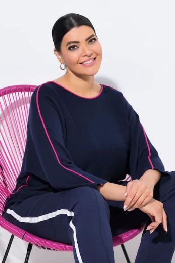 Plus size veliki brojevi Pulover 3/4 rukava za punije