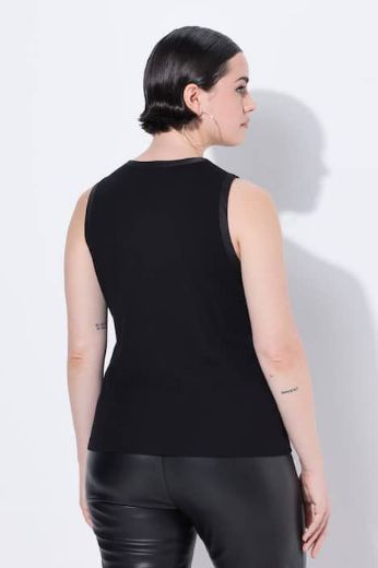 Plus size veliki brojevi Majica bez rukava uskog kroja za punije