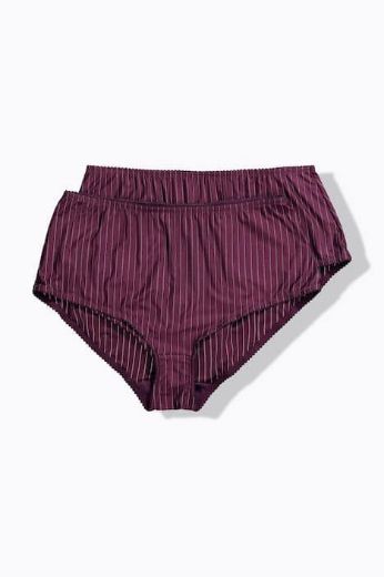 Plus size veliki brojevi Gaćice 2 komada mikrofibra za punije