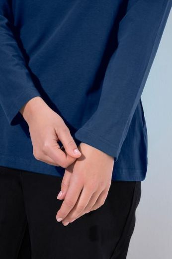 Plus size veliki brojevi Majica dugi rukavi okrugli izrez za punije