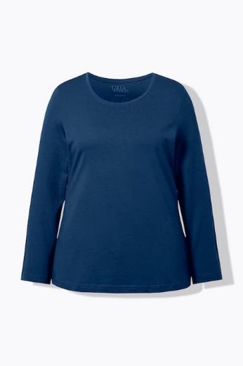 Plus size veliki brojevi Majica dugi rukavi okrugli izrez za punije