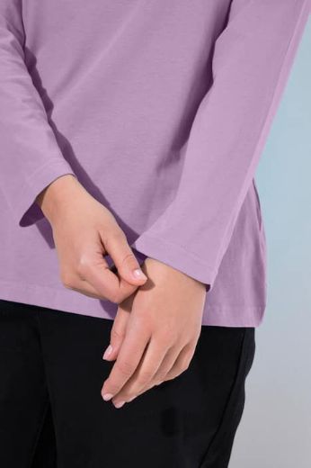 Plus size veliki brojevi Majica dugi rukavi okrugli izrez za punije