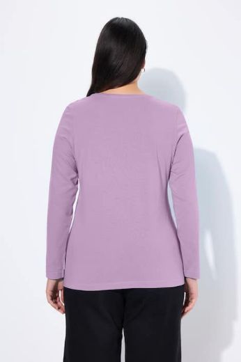 Plus size veliki brojevi Majica dugi rukavi okrugli izrez za punije