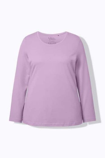 Plus size veliki brojevi Majica dugi rukavi okrugli izrez za punije