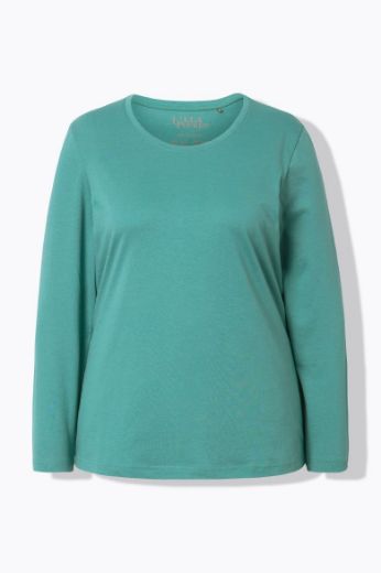 Plus size veliki brojevi Majica dugi rukavi okrugli izrez za punije